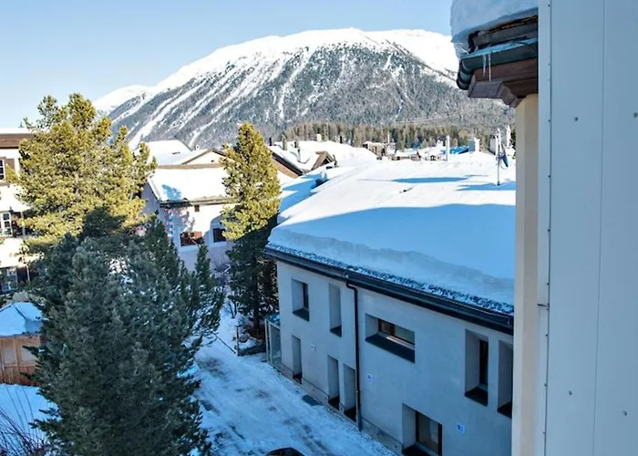 Daire Chesa Centrum 6pax - Celerina