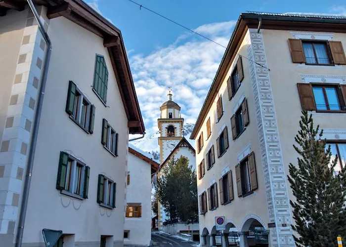 Chesa Centrum 6pax - Celerina Daire *